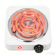 thumbnail image 1 of Parrilla Eléctrica, Disco Plano en Color Blanca, Control de Temperatura Ajustable, Distribución Uniforme del Calor,con Termostato y Espiral de 1 Quemador,Perfecta para Cocinar de Forma Rápida, 1 of 8