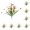 C, variant on PPKVUFD 12 Bundles Artificial Flowers for Outdoors, Fake Daffodils Flowers UV Resistant Faux Realistic Plastic Plants for Spring Summer Porch Patio Garden Planter Window Box Home Decor