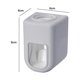 thumbnail image 3 of Dispensador de pasta de dientes Exprimidor de pasta de dientes extraíble para baño Accesorios (gris), 3 of 6