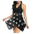 thumbnail image 1 of Acyse Womens Bikinis for Summer Clearance Juniors Split Three-piece Printed Cute Swimsuit, 1 of 2
