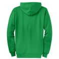 thumbnail image 6 of Port & Company   Core Fleece Full Zip Hooded Sweatshirt-4XL (Clover Green), 6 of 6
