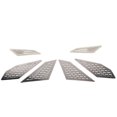 thumbnail image 1 of Cubierta de salida de ventilación de aire/embrague de acero inoxidable para RZR PRO XP Ultimate 2021 2022 Accesorios Plata, 1 of 5