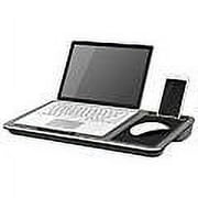 Home Office Lap Desk for 15.6" Laptop Silver Carbon LapGear