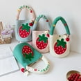 thumbnail image 2 of Summer Canvas Bag Women's Cartoon Pattern Handbag, 2 of 4