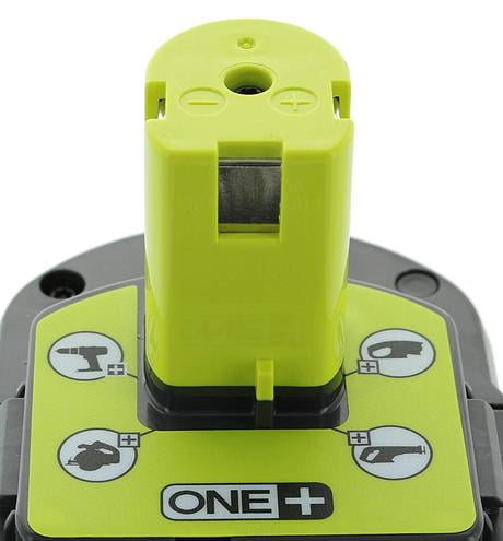 Restored Ryobi P107 One+ 18V Compact Lithium Ion 1.5Ah Battery (Refurbished)