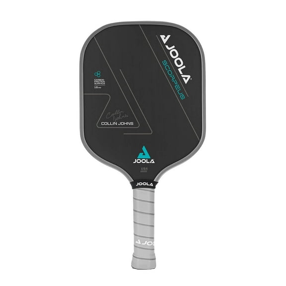 JOOLA Collin Johns Scorpeus CFS 16mm Pickleball Paddle, Black