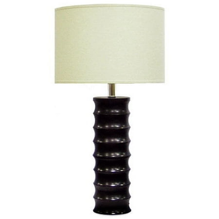 Bamboo Table Lamp Brown