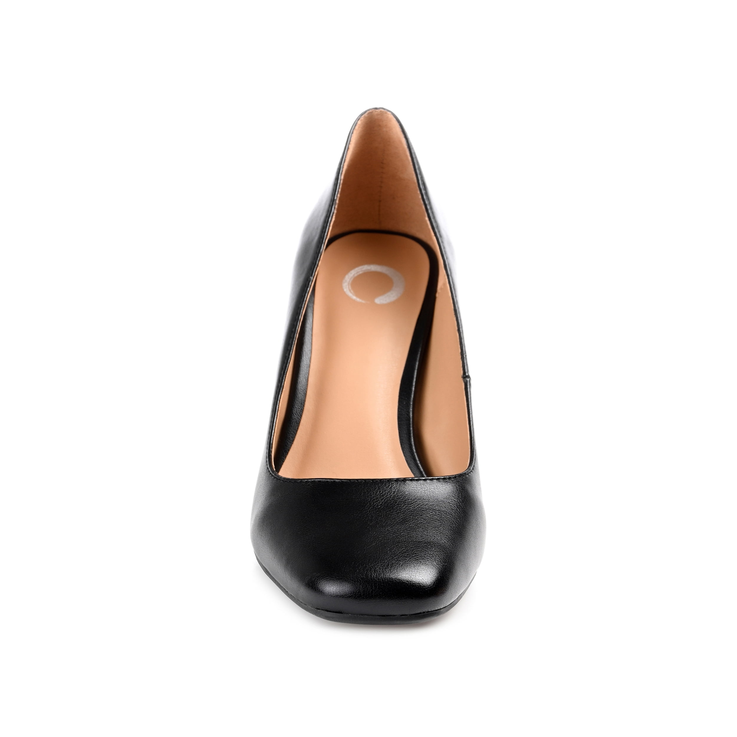 Journee Womens Monalee Square Toe Mid Heel Pumps, Widths Available
