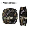 thumbnail image 2 of HELLHERO Christmas Dragonfly Datura Flower Back Rest Covers Anti-Slip Cover Breathable Washable Walker Seat Cover & 主题词 Stretchable Material for Seniors Men Women, 2 of 7