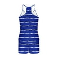 thumbnail image 5 of Ribbed Cami Pajama Set Women - Racerback Tank & Shorts 2-Piece Sleepwear Soft Knit Loungewear V Neck Nightwear Minimalist Quiet Luxury, 5 of 6