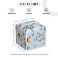 thumbnail image 3 of Goofa Sea Turtle Tissue Box Cover PVC Leather Tissue Holder Square Facial Tissue Case Facial Paper Organizer Dispenser for Bathroom, Vanity Countertop, 3 of 8