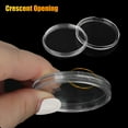 thumbnail image 4 of 100pcs 31mm Coin Holder Capsules, EEEkit Plastic Coin Case, Round Coin Collecting Supplies, 4 of 5