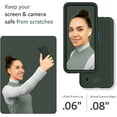 thumbnail image 5 of TUDIA for Consumer Cellular Verve Connect Z6103 Phone Case, [MergeGrip] Dual Layer Slim Tough Non-Slip Heavy Duty Case Cover (Pine Green), 5 of 5