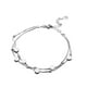 thumbnail image 1 of Pulsera de doble capa con cuentas de transferencia, cuentas redondas, estrella de cinco puntas, estilo coreano para mujer, estilo japonés y coreano, simple, combinable, fresca y única, joyería de mano, 1 of 5