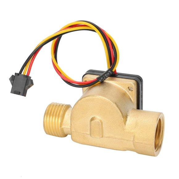 Gupbes Sturdy And Durable Pulse Flow Meter Hall Sensor Brass Material For Kitchen Factory Office Home