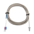 thumbnail image 1 of Cable termopar tipo K, sonda de medición de temperatura con rosca de tornillo M6 BSW de 4M de longitud, 1 of 9
