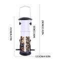 thumbnail image 3 of SMihono Bird Feeders for Outdoors Hanging Hummingbird Feeder Unique Design Feeding System With Bright Transparent Tube on Clearance, 3 of 9