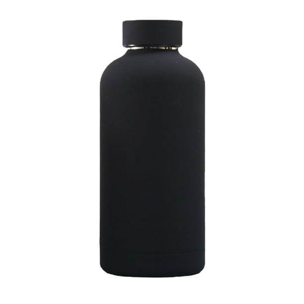 Botella de agua de acero inoxidable, botella pequeña deportiva, botella de agua caliente y fría para mujeres, niñas y niños, regalo para té con leche.
