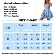 YDDIAN Tiered Homecoming Dresses Short for Teens Spaghetti Straps Chiffon Graduation Party Gowns 2024 White S