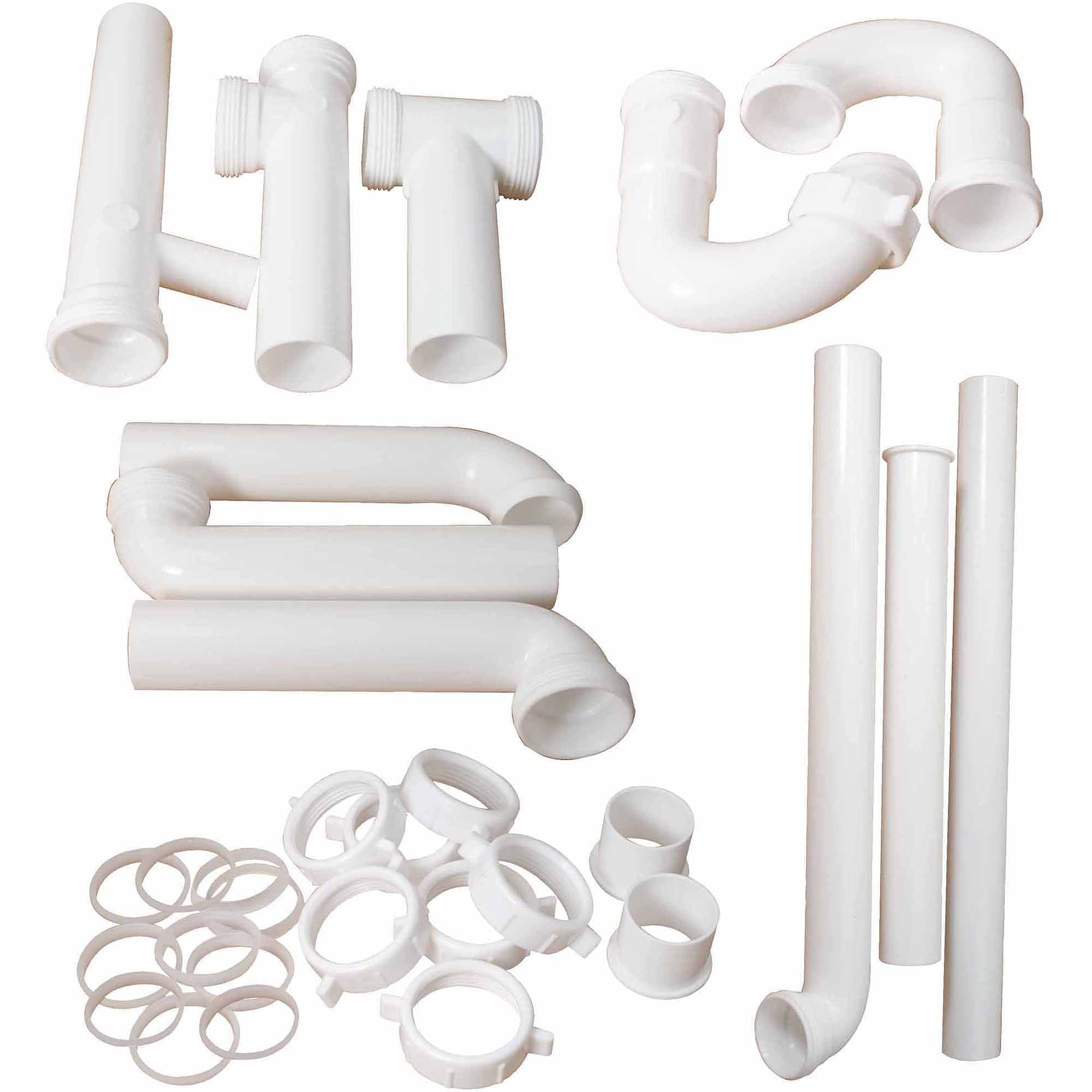 Drainage Trap Kit White Walmart