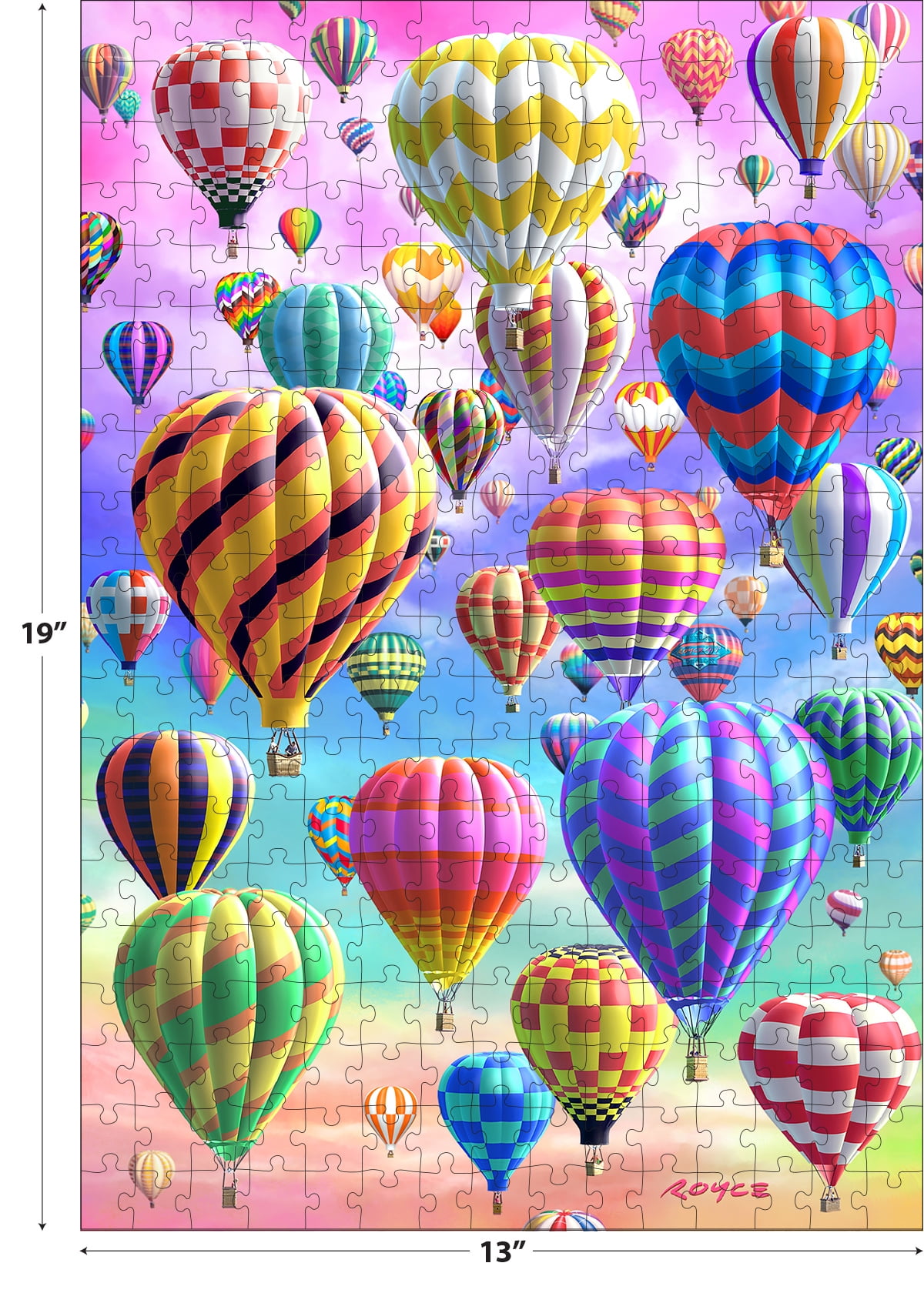 Snuffle Mat Puzzle Pad - Paradise Hot Air Balloon