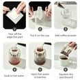 thumbnail image 3 of 25/50Pcs  Portable Eco-Friendly Disposable Handle Hanging Ear Coffee Fliter Bag Paper Bag Espresso Coffee Accessories 25PCS, 3 of 8