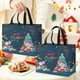 thumbnail image 1 of Eoozwa Christmas Non Woven Shopping Bag Reusable Gift Tote with Handles for Holiday Present Wrapping Party Favors and Decor, 1 of 5