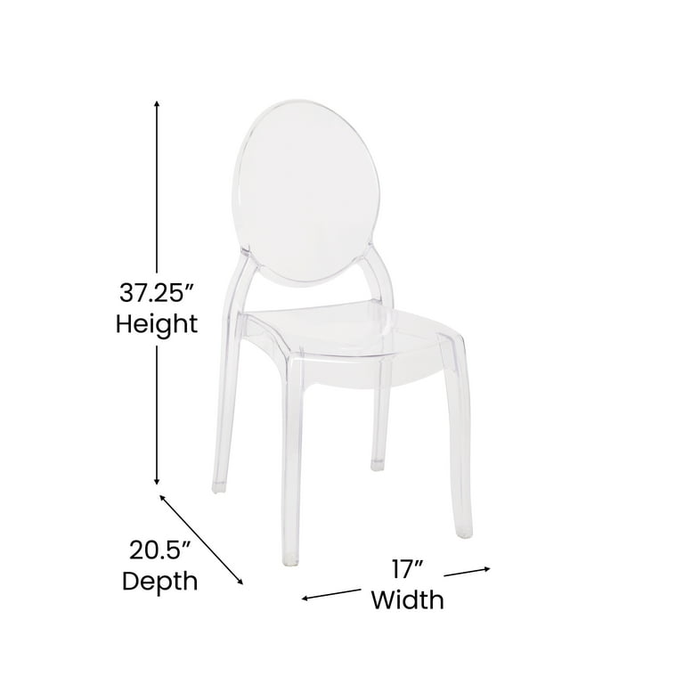 Flash furniture ghost discount chair