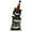 Black, variant on 9.8 in. Halloween Eerie Table Centerpieces — Dark Wood with Scary Vibe, Halloween Decorations for Snack Tables, Dessert Stations & Halloween Party Setups — great for Costume Parties with party setups