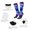 thumbnail image 4 of Women's Knee High Socks Galaxy Outdoor Casual Tube Socks, 4 of 7