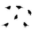 thumbnail image 2 of JJKBVCLO Mural Removable Home Wall DIY Vinyl Birds Art Room Stickers Decals Flying Home, 2 of 6