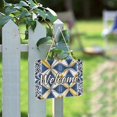 thumbnail image 2 of Welcome Door Sign Decoration 13.8" Rectangular Front Entrance Hanging Sign Outdoor Farmhouse Porch Retro Pattern, 2 of 6