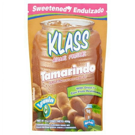 Klass Tamarindo Flavored Drink Mix 14.1oz (Pack of 14)