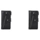 thumbnail image 4 of Cartera de cuero para mujer Qarigey monedero de repuesto Negro 2Conjunto, 4 of 6