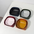 thumbnail image 4 of Leather Jewelry Tray Watch Coin Change Key Phone Catchall Valet Tray for Storage Nightstand Organizer, 4 of 5