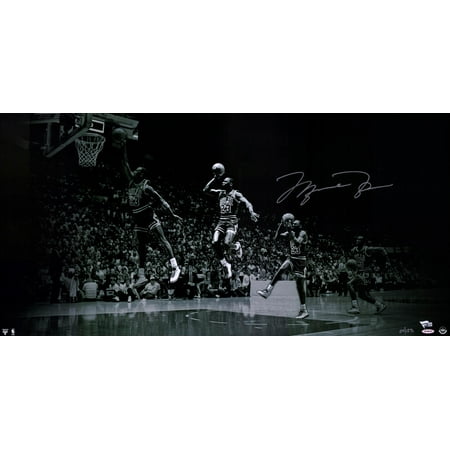 Michael Jordan Chicago Bulls Autographed 36