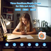 Digital Timer, AMIR Visual Timer 60 Minute Countdown Time Management Tool with Timer Hour Alarm Clock Timer for Kid Adults Home Kitchen School Office