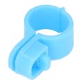 thumbnail image 2 of 100Pcs Chicken Leg Bands Buckle Design Easy Installation TPU Material Chicken Identification Bands Chicken Leg Rings for Ducks Chicks [small], 2 of 9