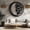 Ver B, variant on Sun and Moon Metal Wall Sculpture, Laser Cut Crescent Steel Decor