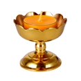 thumbnail image 1 of Titular de Vela para la Mesa Portavelas clásico, candelabro de Flores Creativas, decoración de Mesa, Oferta de Templo Budista Zen (excluyendo Velas) Boda, Comedor, Fiesta, 1 of 5