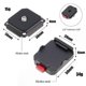 thumbnail image 1 of Arca-Type Quick Release Plate for DSLR Camera Stabilizer Base Clamp Holder Adapter, 1 of 5