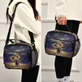 thumbnail image 5 of Insulated Lunch Bag 6L Leak-Proof Lunch Box with Shoulder Strap Multiple Pockets Lunch Tote Mystical Silhouette, 5 of 9