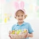 thumbnail image 4 of Diadema de Pascua con orejas de conejo de peluche, aro para el pelo, diademas gruesas de peluche, diadema para el día de Pascua, accesorios para el pelo, una diadema, 4 of 4