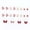 D, variant on EBCUE Valentines Press on Nails Short Oval Wine Red Fake Nails False Nails with Designs Red & White Heart Full Cover Glossy Glue on Nails Acrylic Nails for Women Girls 24 Pcs
