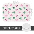 thumbnail image 2 of Rateoe Flower on ladybirds Pattern Flannel Door Mat Indoor Outdoor Entrance, Waterproof All-Weather Doormat,Fade Resistant, Low Profile Entryway Mat 16x24in, 2 of 7
