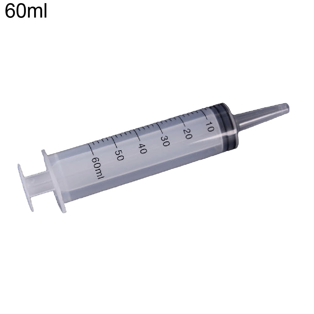 Cuteam Syringe,60/100/150/200/250ml Disposable Syringe Medical Sterile