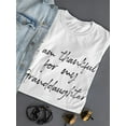 thumbnail image 3 of Im Thankful For My Granddaughter Women T-Shirt, Female x-Large, 3 of 4