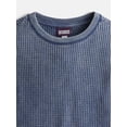 thumbnail image 2 of Weekend Academy Boy's Washed Thermal Tee with Long Sleeves, Sizes 4-18, 2 of 3