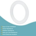 thumbnail image 4 of Uxcell Silicone Rubber Gasket Flange O-Ring for 1.5 inch Clamp White, 4 of 5