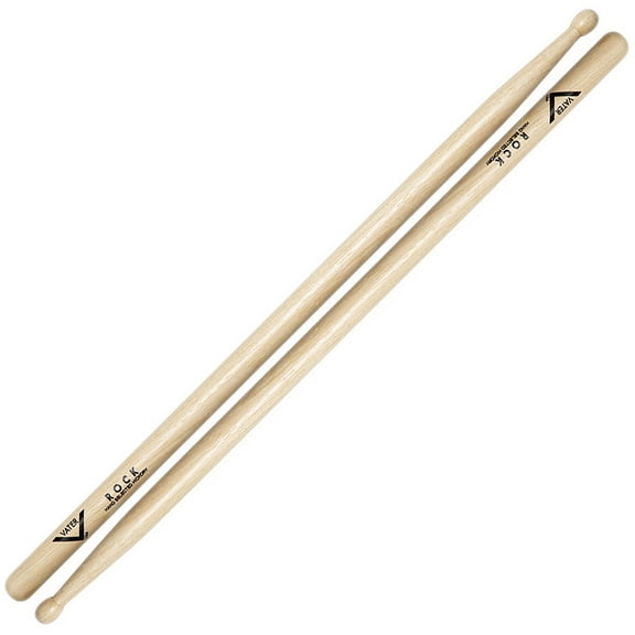 Vater VHRW Wood Tip Hickory Rock Drumsticks